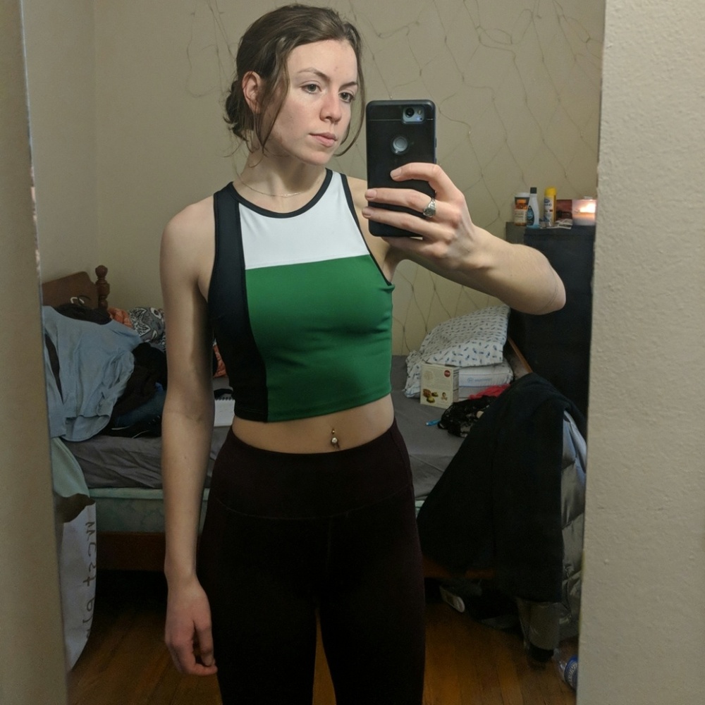 Derek Lam x Athleta Support Crop Top